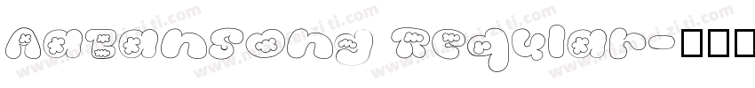 AaBanSong Reqular字体转换